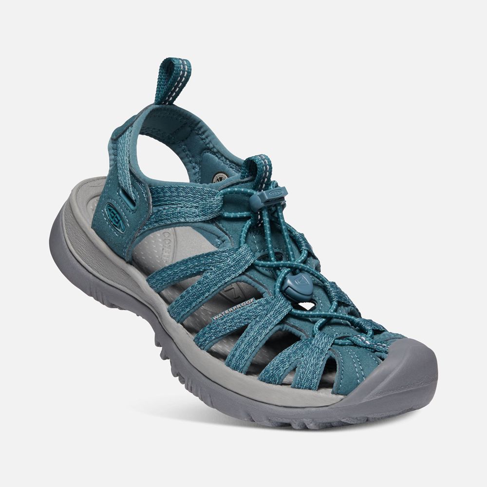 Sandales de Randonnée Keen Femme Bleu | Whisper | BDMNR-4628